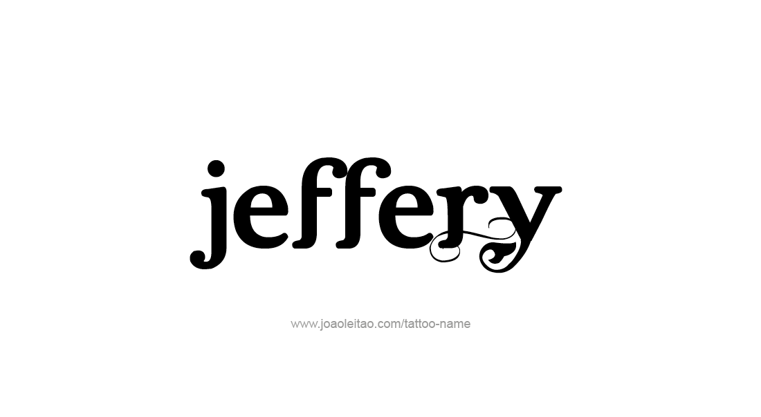 Tattoo Design  Name Jeffery   