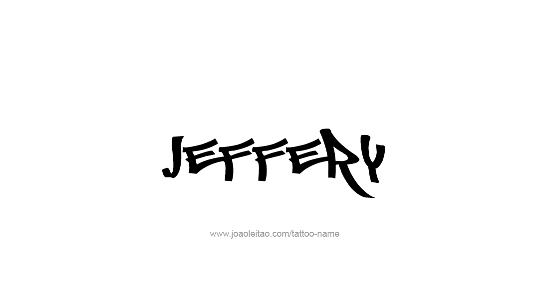 Tattoo Design  Name Jeffery   