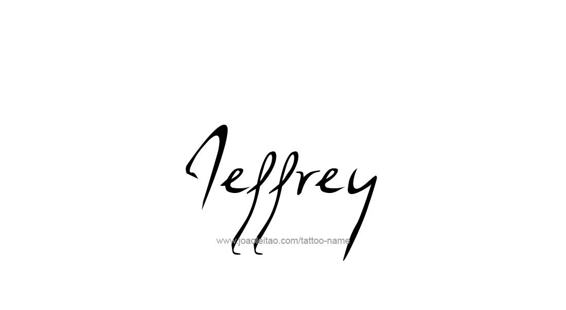 Tattoo Design  Name Jeffrey   