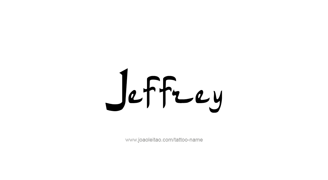 Tattoo Design  Name Jeffrey   