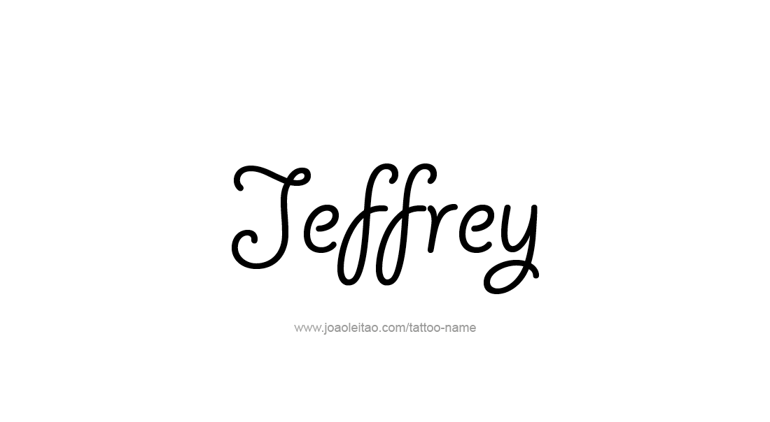 Tattoo Design  Name Jeffrey   