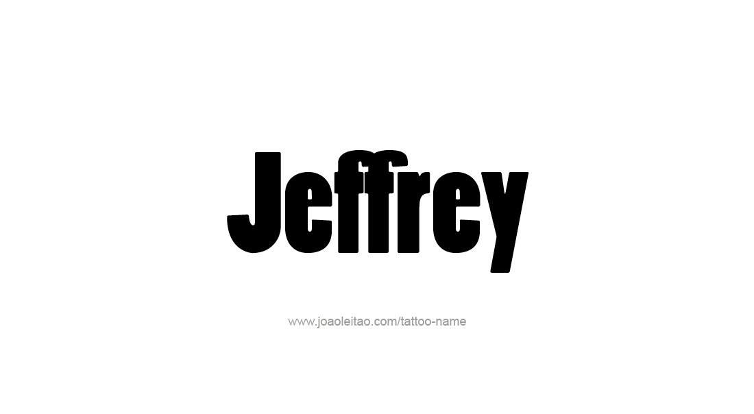 Tattoo Design  Name Jeffrey   