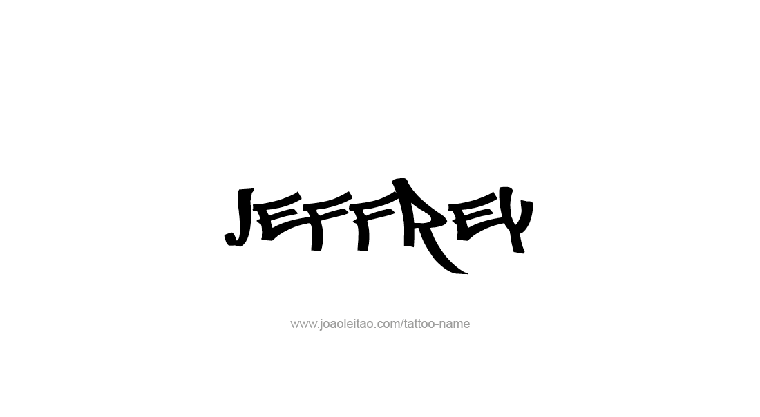 Tattoo Design  Name Jeffrey   