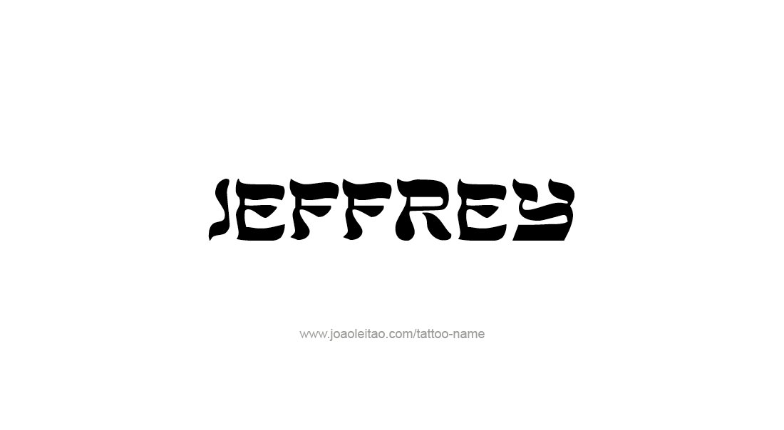 Tattoo Design  Name Jeffrey   