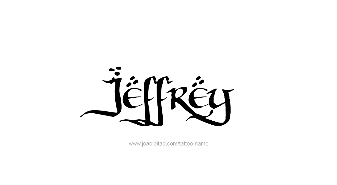 Tattoo Design  Name Jeffrey   