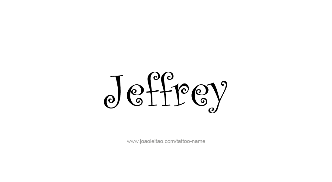 Tattoo Design  Name Jeffrey   