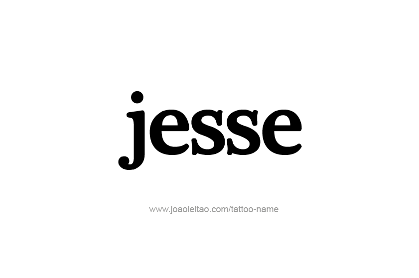 Tattoo Design  Name Jesse   