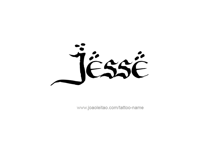 Tattoo Design  Name Jesse   