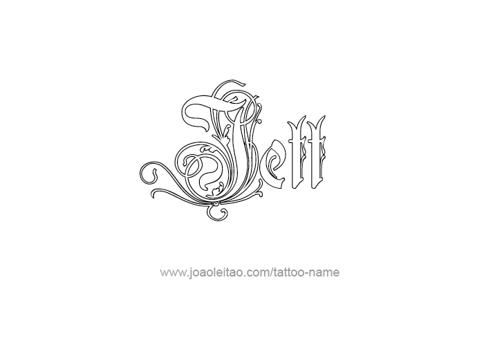 Tattoo Design  Name Jett   