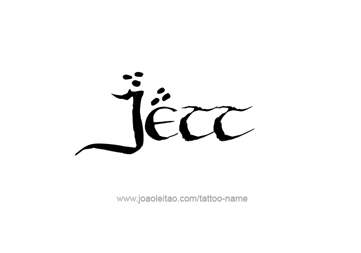 Tattoo Design  Name Jett   