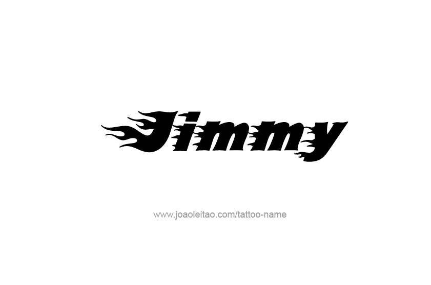 Tattoo Design  Name Jimmy   