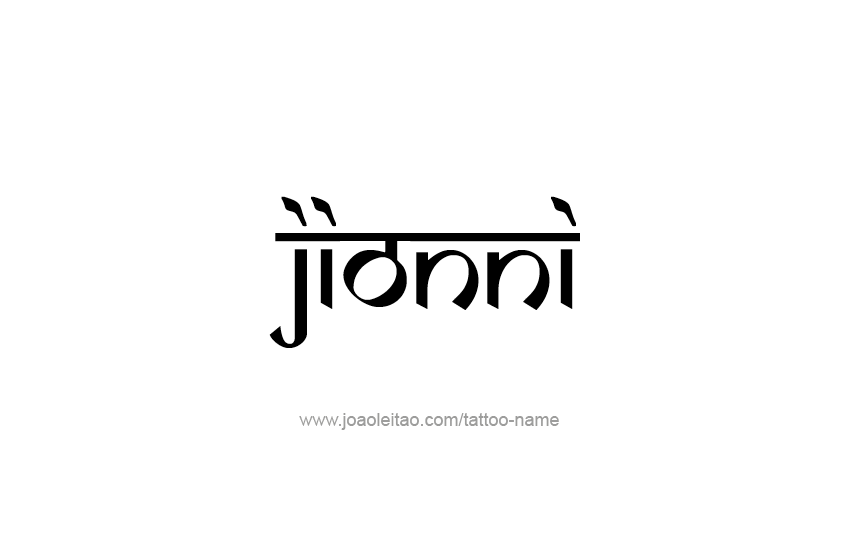 Tattoo Design  Name Jionni   