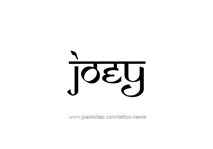 Tattoo Design  Name Joey   