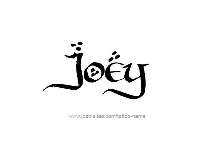 Tattoo Design  Name Joey   