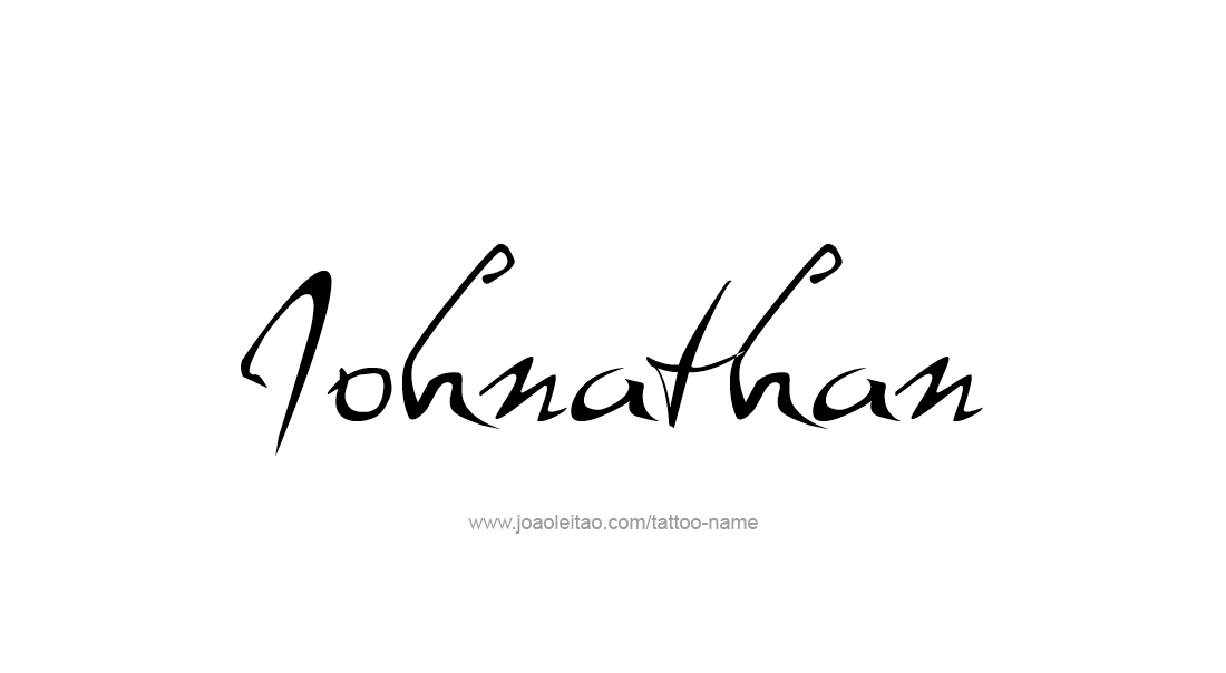 Tattoo Design  Name Johnathan   