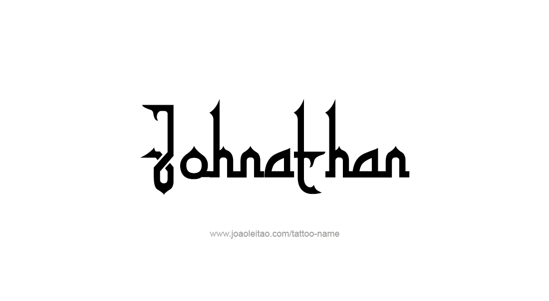 Tattoo Design  Name Johnathan   