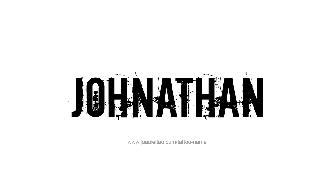 Tattoo Design  Name Johnathan   