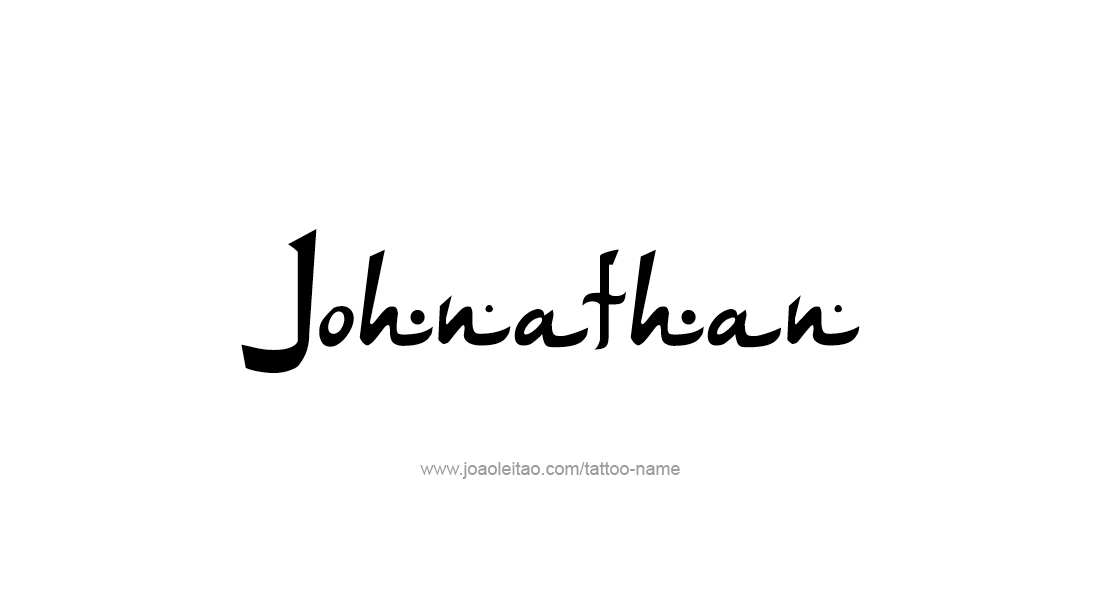 Tattoo Design  Name Johnathan   