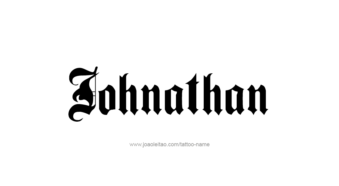 Tattoo Design  Name Johnathan   