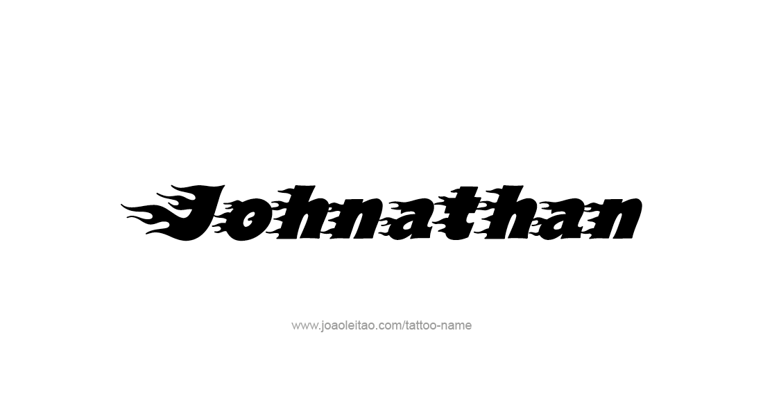 Tattoo Design  Name Johnathan   