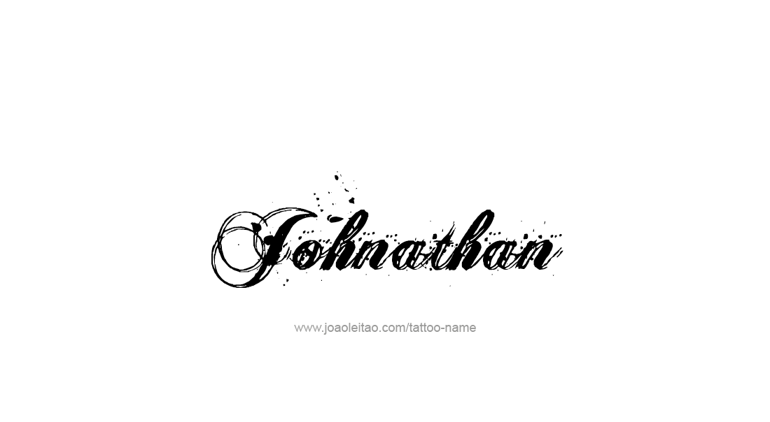 Tattoo Design  Name Johnathan   