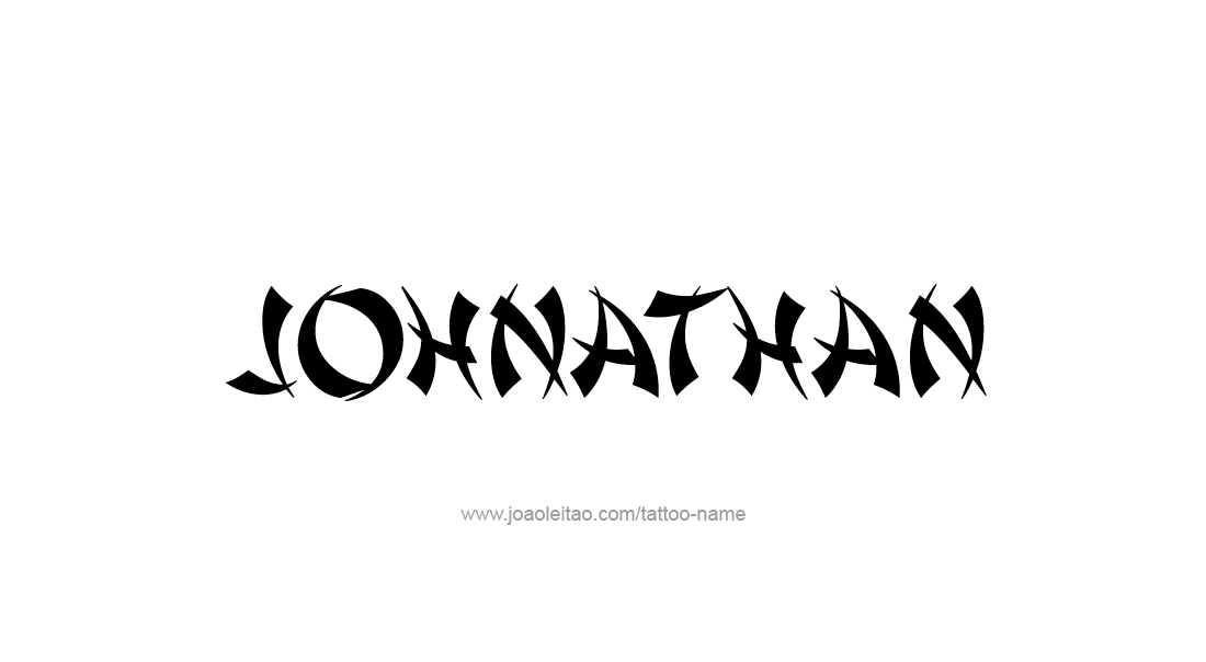 Tattoo Design  Name Johnathan