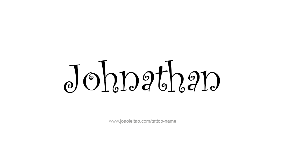 Tattoo Design  Name Johnathan   