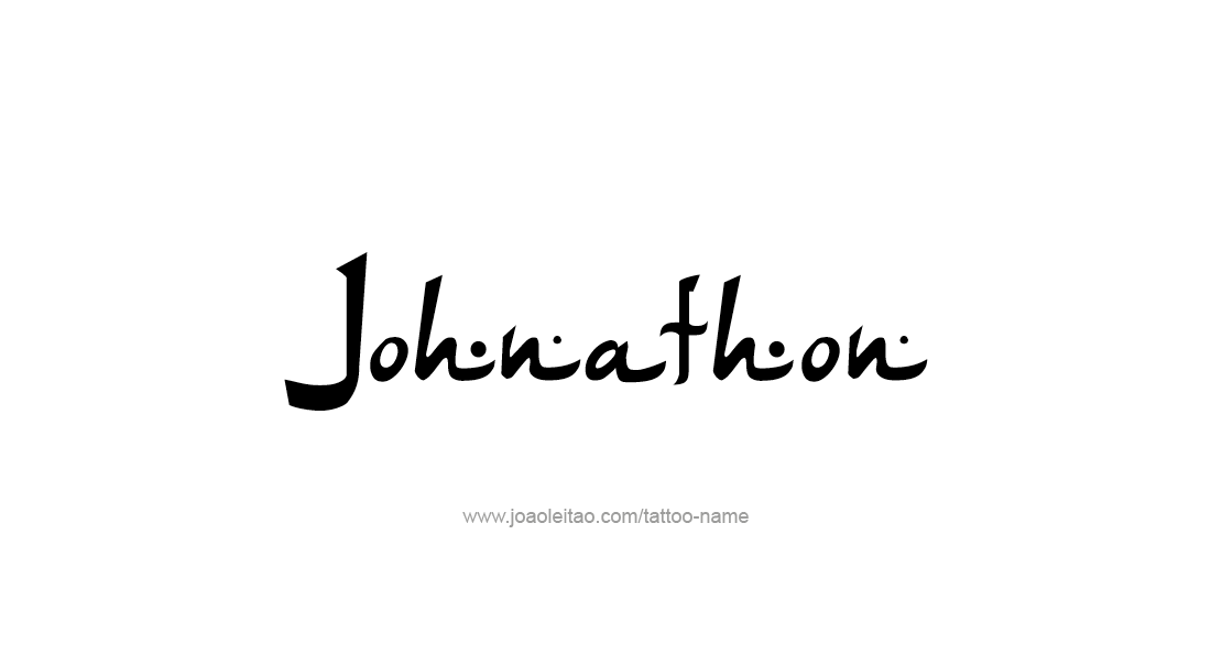 Tattoo Design  Name Johnathon   