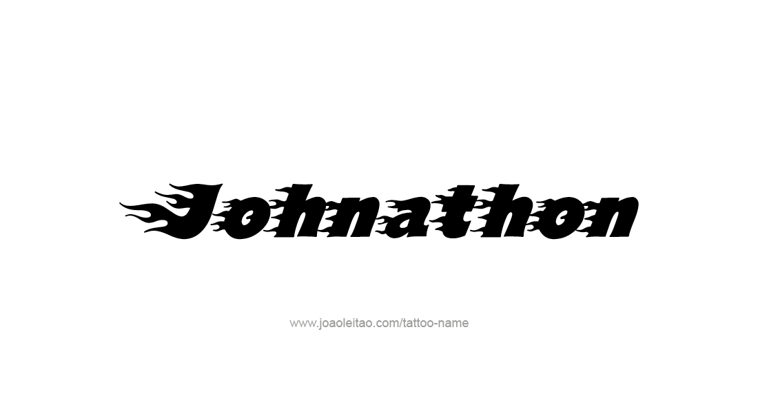 Tattoo Design  Name Johnathon   