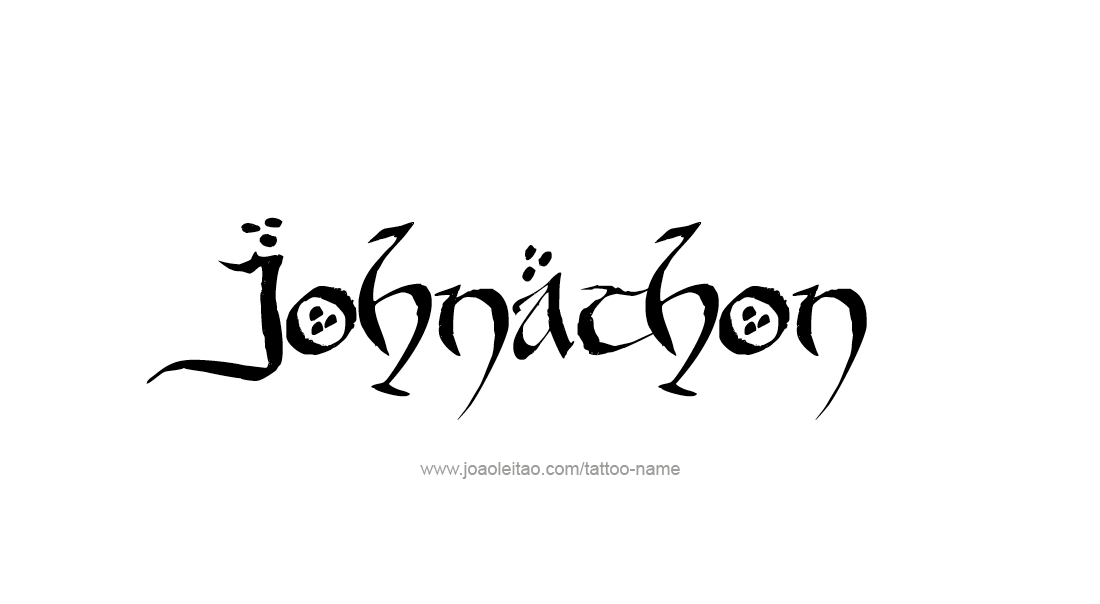 Tattoo Design  Name Johnathon   