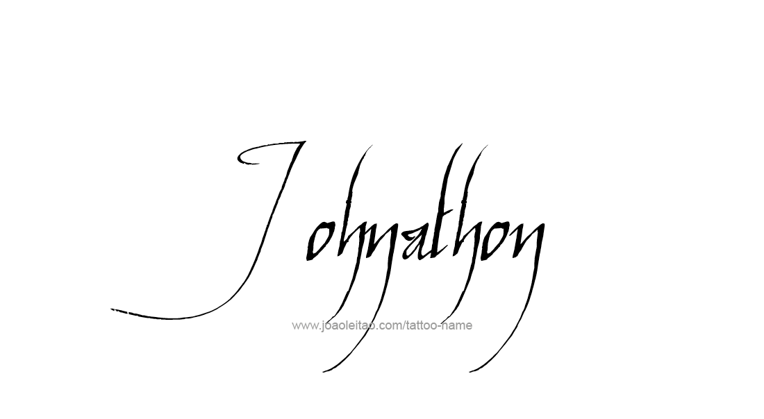 Tattoo Design  Name Johnathon   