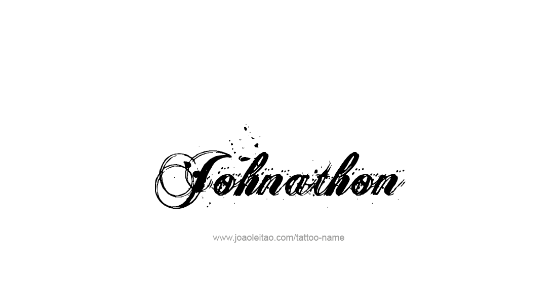 Tattoo Design  Name Johnathon   