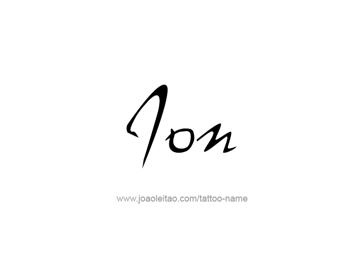 Tattoo Design  Name Jon   