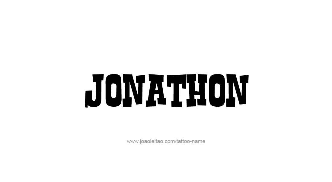 Tattoo Design  Name Jonathon   