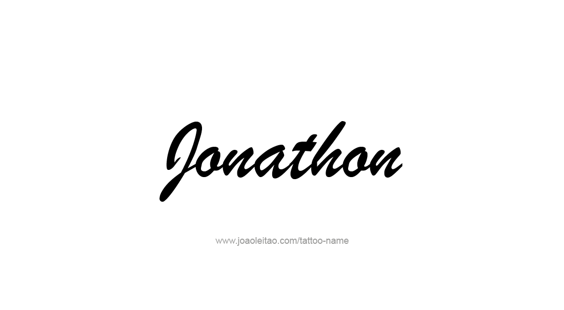 Tattoo Design  Name Jonathon   