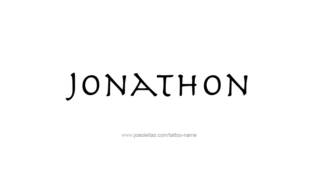 Tattoo Design  Name Jonathon   