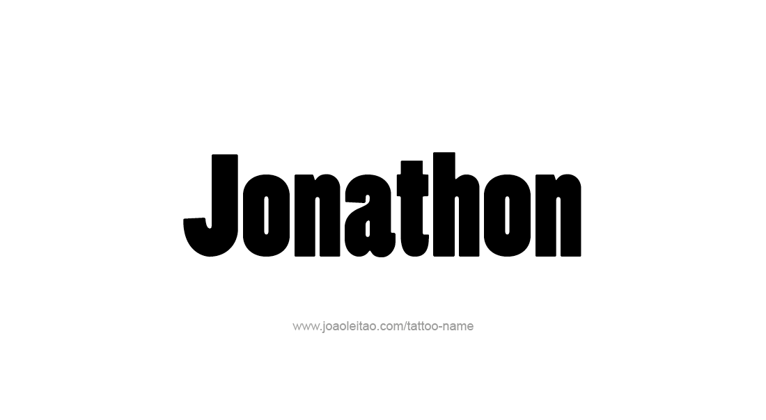 Tattoo Design  Name Jonathon   