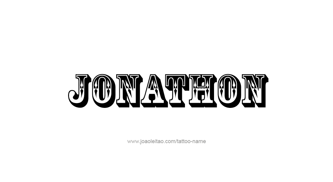 Tattoo Design  Name Jonathon   