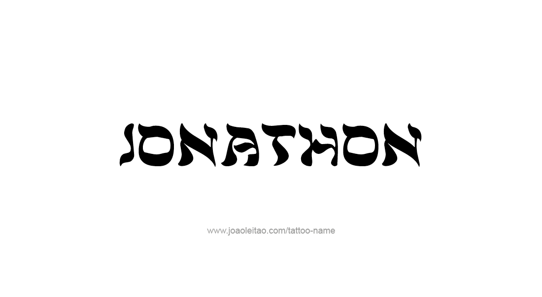 Tattoo Design  Name Jonathon   