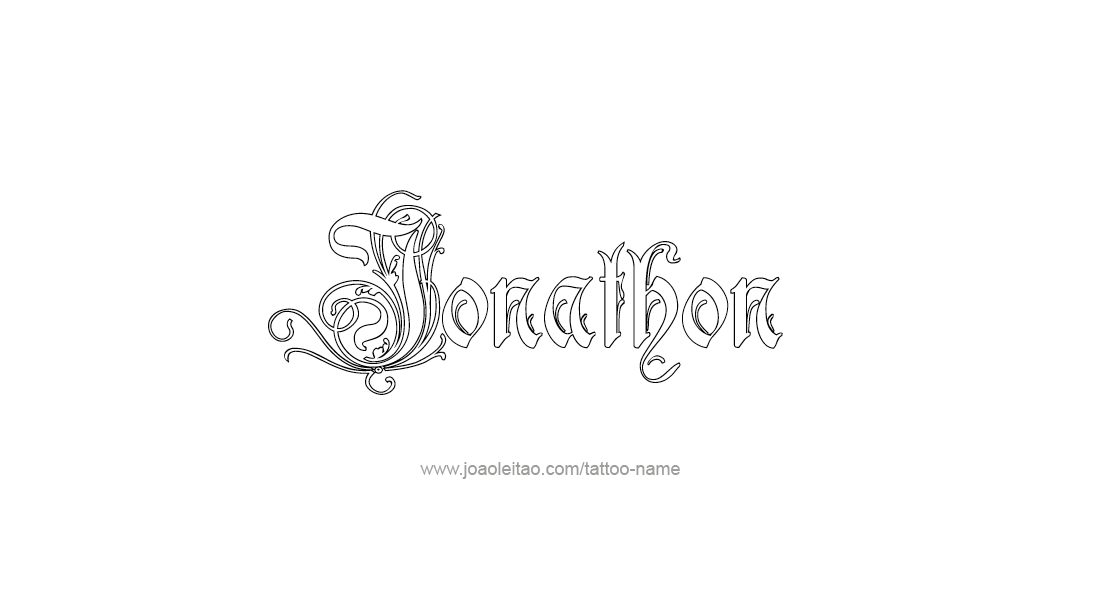 Tattoo Design  Name Jonathon   