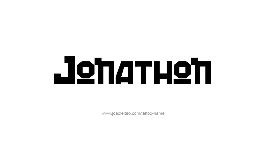 Tattoo Design  Name Jonathon   