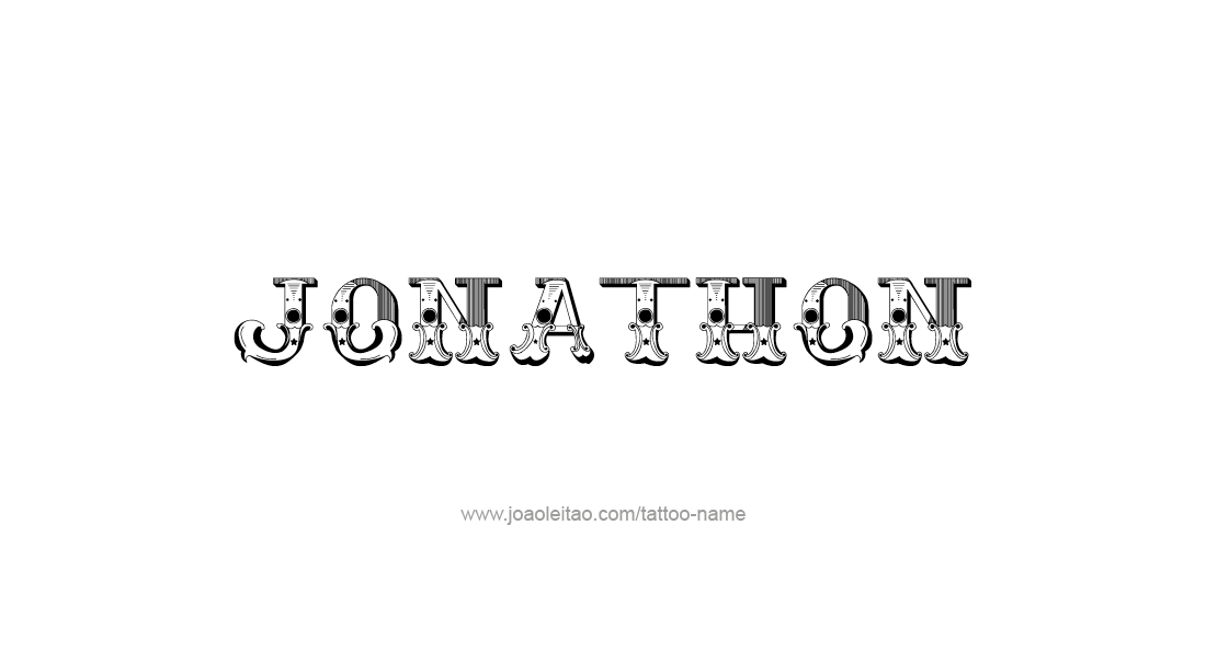 Tattoo Design  Name Jonathon   