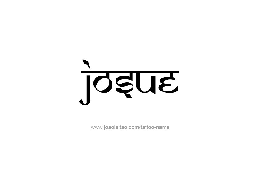 Tattoo Design  Name Josue   