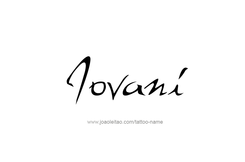 Tattoo Design  Name Jovani   