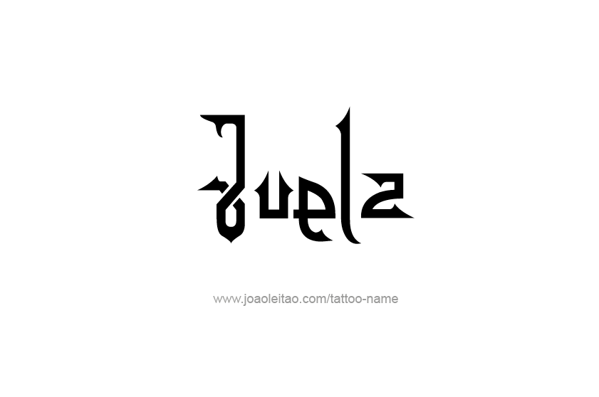 Tattoo Design  Name Juelz   