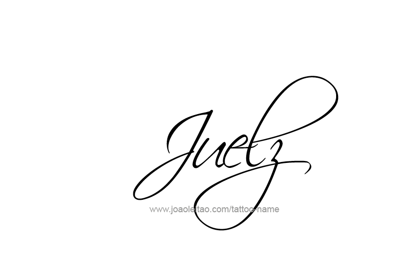 Tattoo Design  Name Juelz   