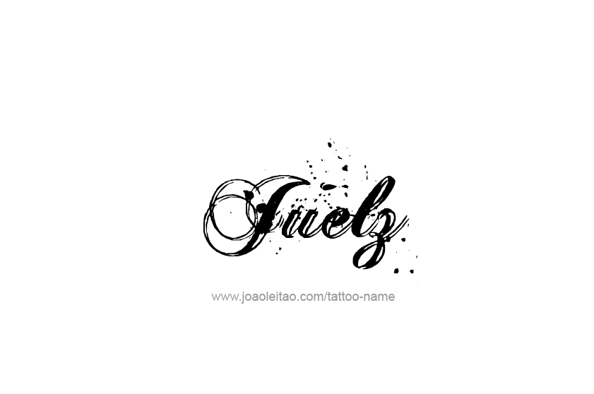 Tattoo Design  Name Juelz   