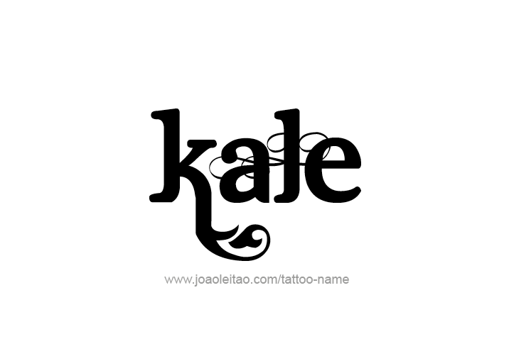 Tattoo Design  Name Kale   