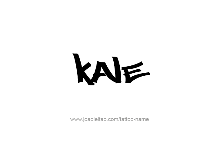 Tattoo Design  Name Kale   