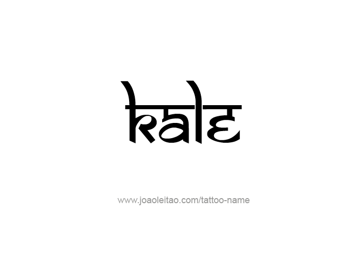 Tattoo Design  Name Kale   